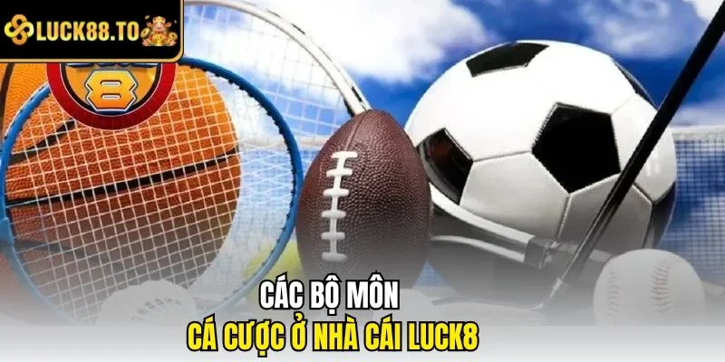 Các bộ môn cá cược ở nhà cái LUCK8